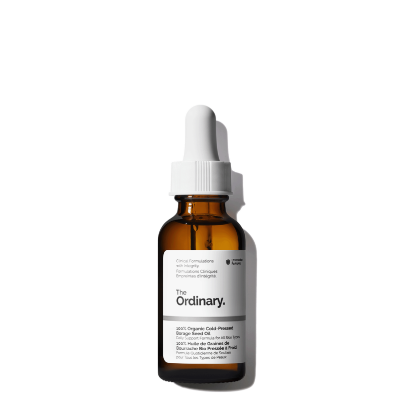 100% Organic Cold-Pressed Borage Seed Oil