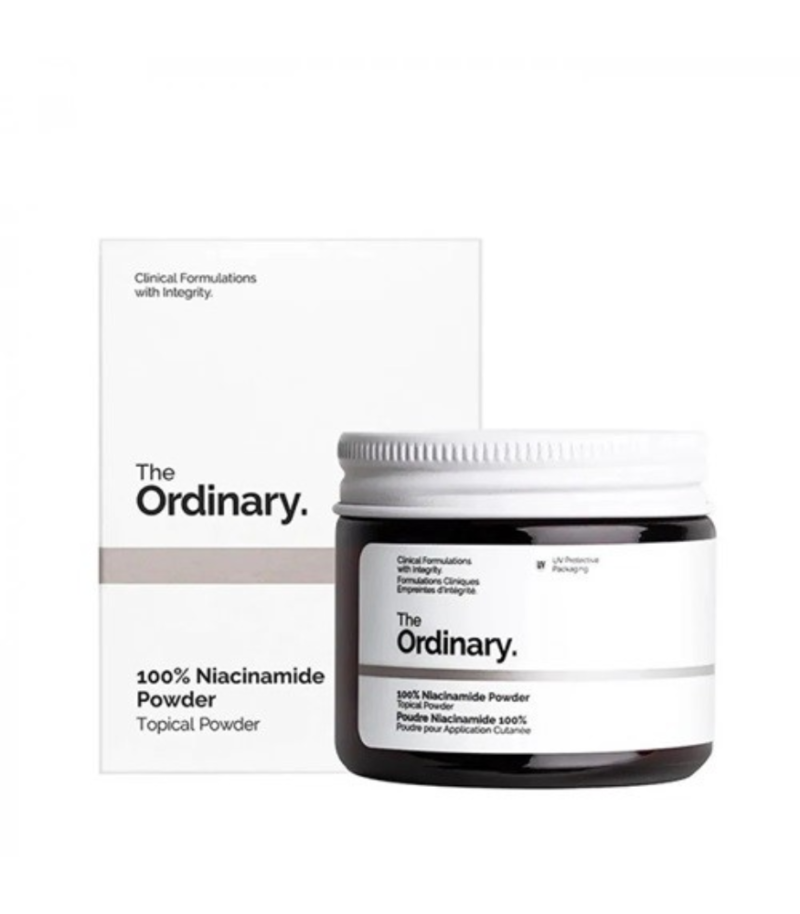100% Niacinamide Powder | ذا اوردنري بودرة نياسيناميد 100% لعلاج عيوب البشرة 20 جم