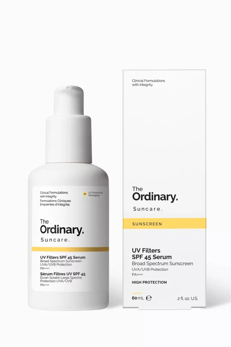 The Ordinary UV Filters SPF 45 Serum Sunscreen سيروم بفلترات للحماية من الأشعة فوق البنفسجية مع عامل الحماية SPF 45
